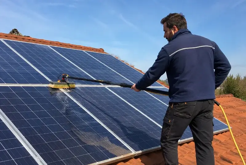 Nettoyage et entretien de panneaux solaires à Saint-Saulve